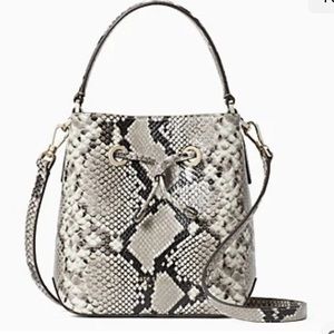 Kate Spade Eva Exotic Small Bucket Bag